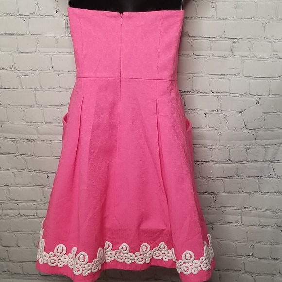 LILLY PULITZER Jacquard Blossom Dress with Pockets - Picture 9 of 12